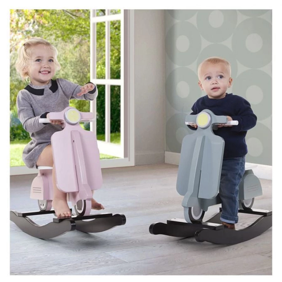 Childhome Rocking Scooter - Safe & Fun Toddler Ride-On Toy with Adjustable Height