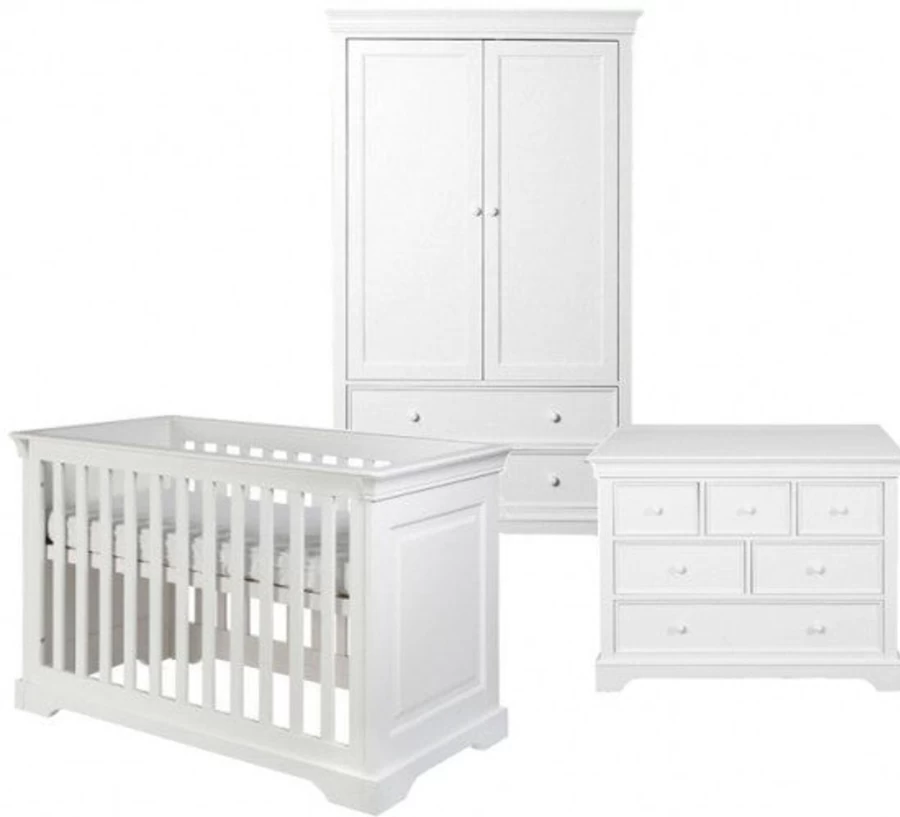 Kidsmill Marseille Compactum Baby Crib - Compact & Stylish Nursery Furniture