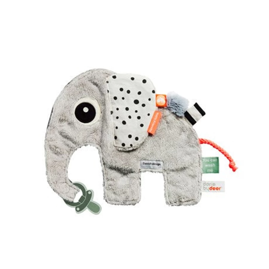 Done by Deer Cozy Friend Elphee - Soft Plush Elephant Toy for Babies & Toddlers