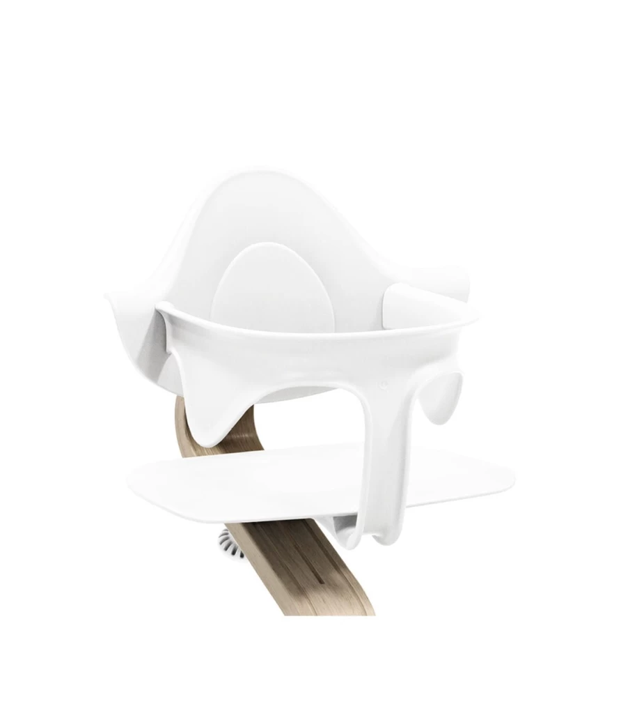 Stokke Nomi Baby Set - Premium White High Chair for Modern Nurseries