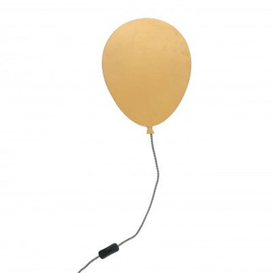 Kids Depot Barba Wall Lamp - Modern Kids Room Lighting, Durable & Safe Wall Light for Children's Bedroom or Playroom