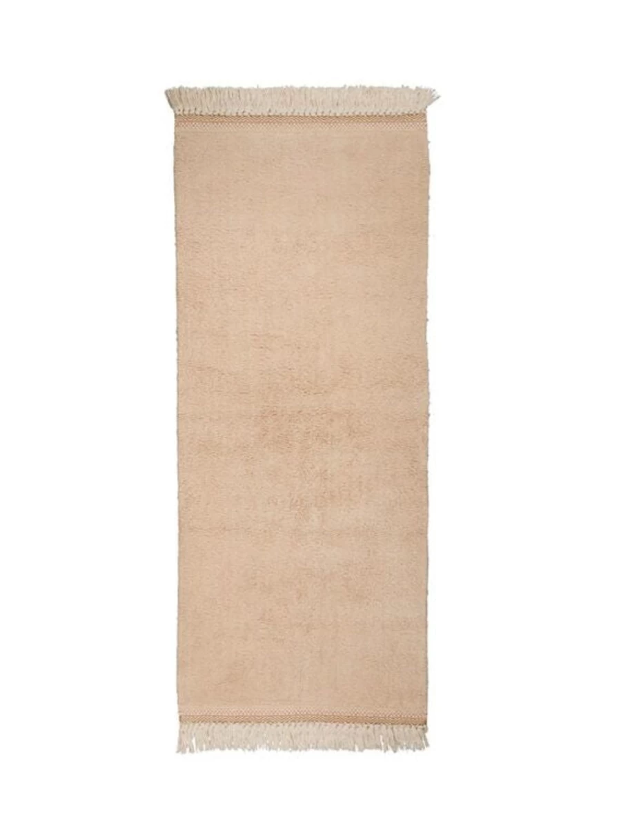 Tapis Petit Nina Pink Area Rug 80x180 cm Soft Fluffy Modern Decorative Carpet for Bedroom Living Room