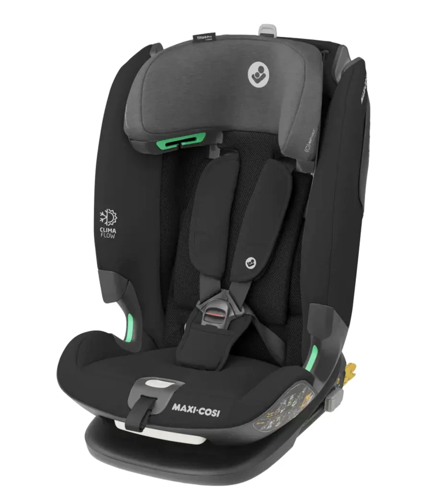 Maxi Cosi Titan Pro i-Size Car Seat in Authentic Black – Safe & Comfortable Baby Car Seat