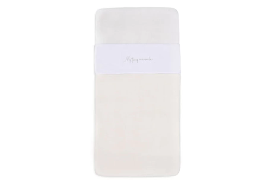 Jollein My Tiny Miracle Flat Sheet - 120x150cm Premium Bedding for Comfort & Style