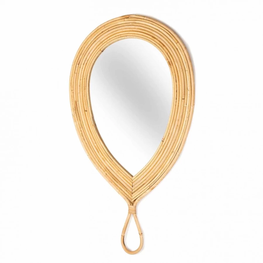 Kids Depot Bamboo Mirror for Children - Natural & Eco-Friendly KD Bamboo Mirror