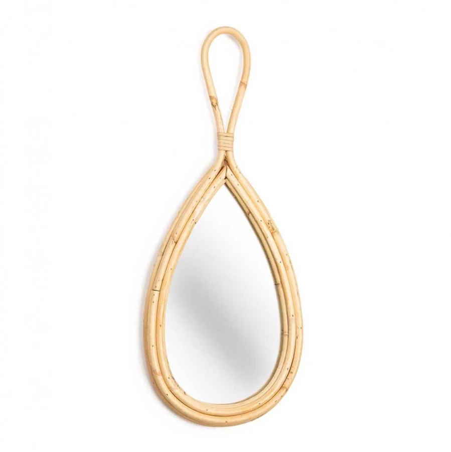 Kids Depot Bamboo Mirror for Children - Natural & Eco-Friendly KD Bamboo Mirror
