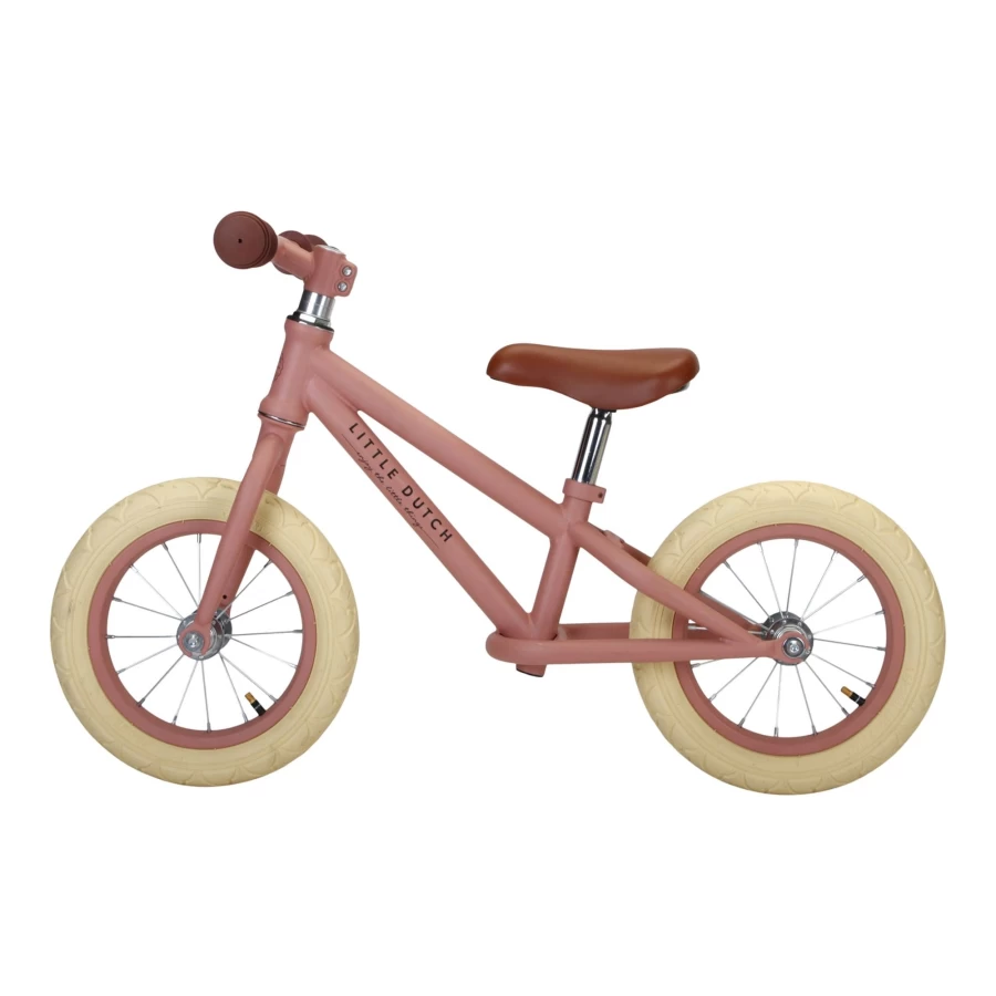 Little Dutch Balance Bike for Kids - Premium Wooden Learn to Ride Toddler Bike