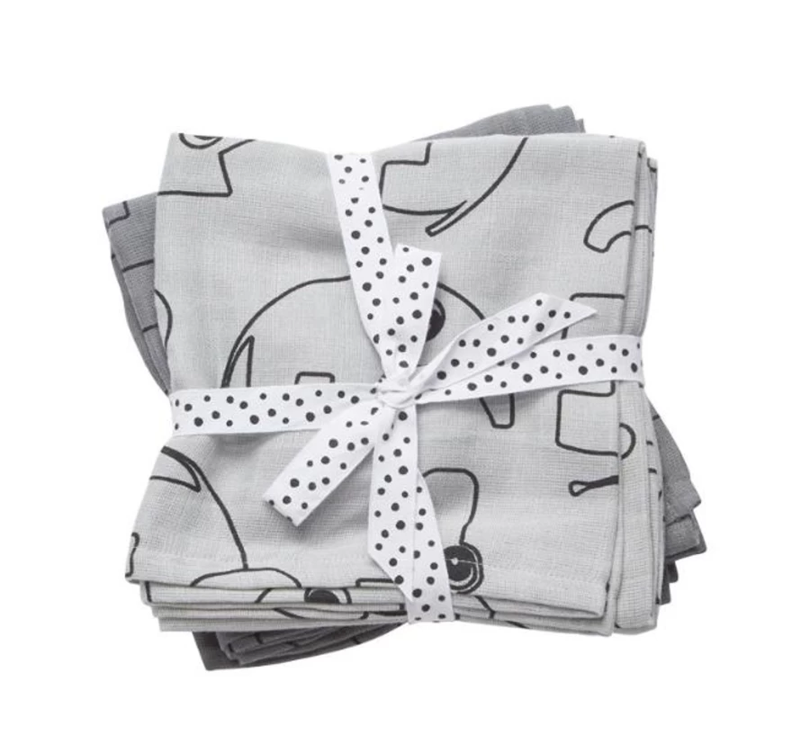 Done by Deer Baby Swaddle Wrap 2 Pack - Soft Organic Cotton Swaddles for Newborns