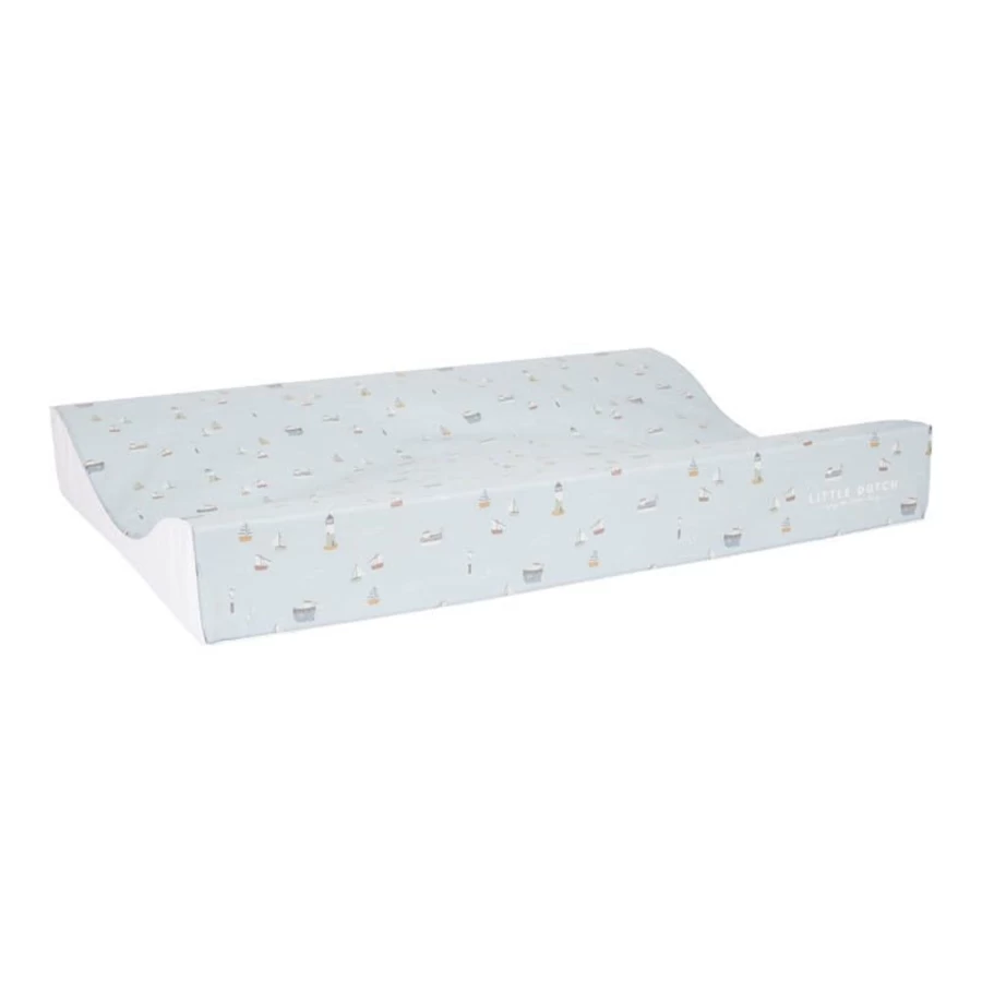 Little Dutch Changing Mat 72x44 cm - Soft, Waterproof Baby Changing Pad with Safety Straps