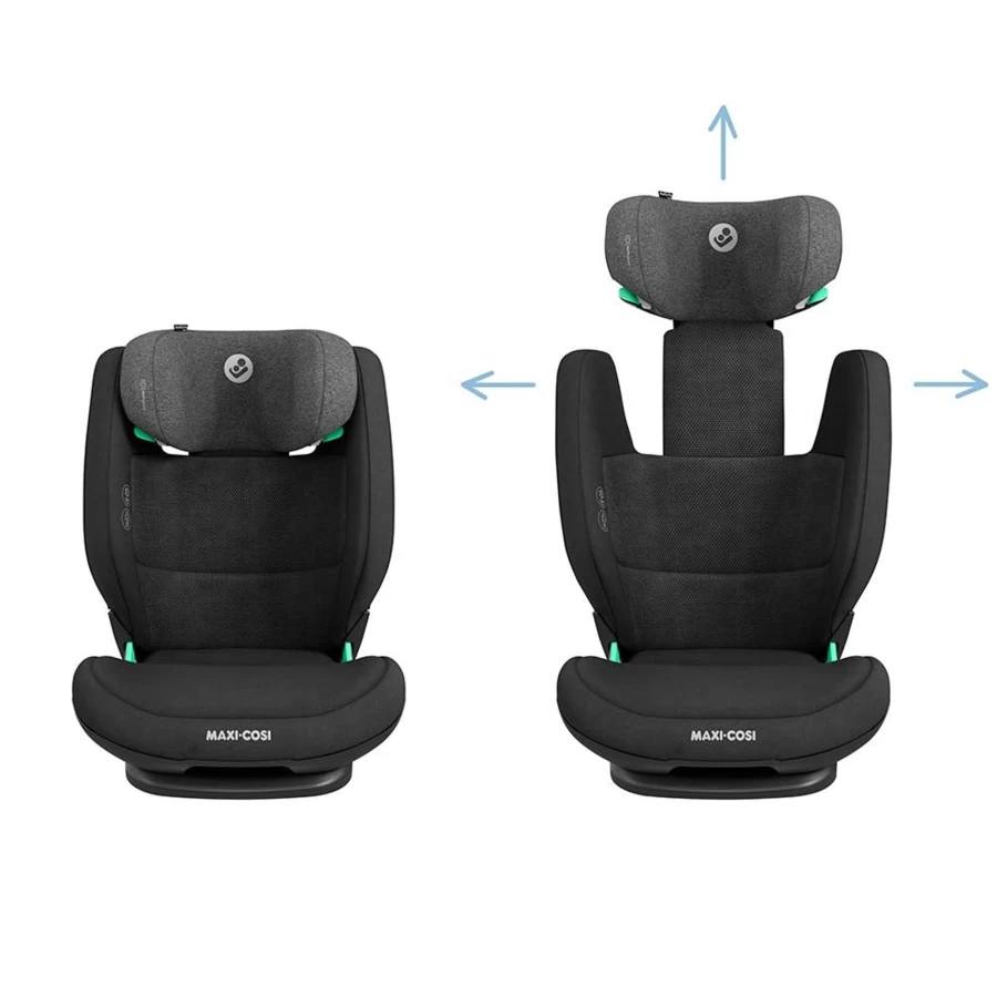Maxi Cosi Rodifix Pro i-Size Car Seat in Authentic Black – Safe & Comfortable for Kids