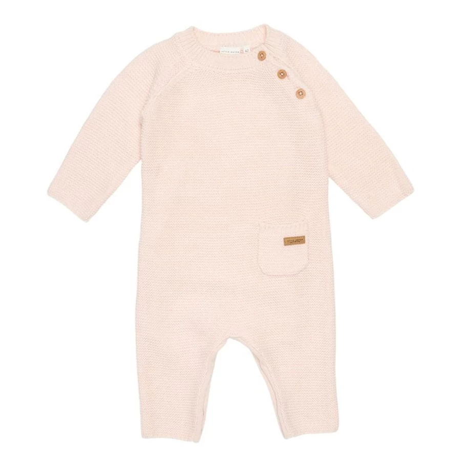 Little Dutch Knitted One-Piece Suit for Child - Size 50/56, Baby Jumpsuit, Unisex Romper