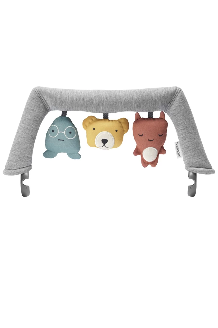 BabyBjörn Soft Friends Toy – Interactive Bouncer Accessory for Babies