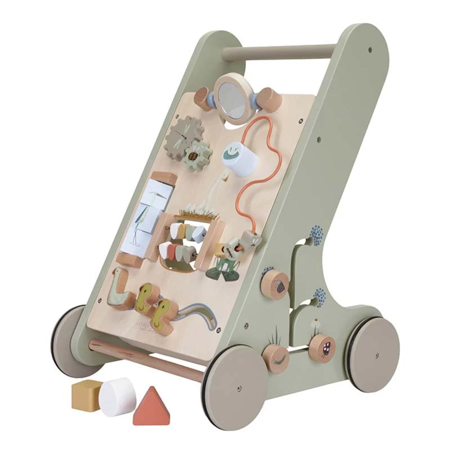 Little Dutch Baby Walker - Premium Toddler Activity Toy by Little Dutch