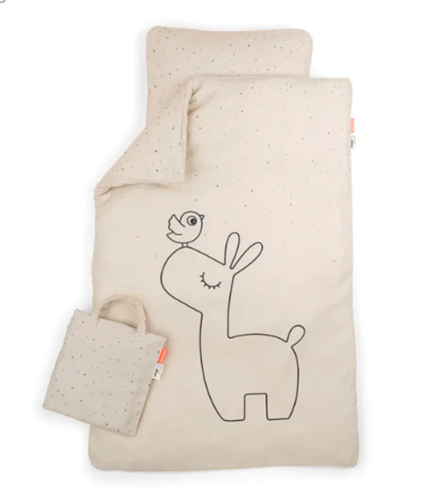 Done by Deer Lalee Baby Bed Linen Set 100x70cm - Soft Crib Sheet for Nursery