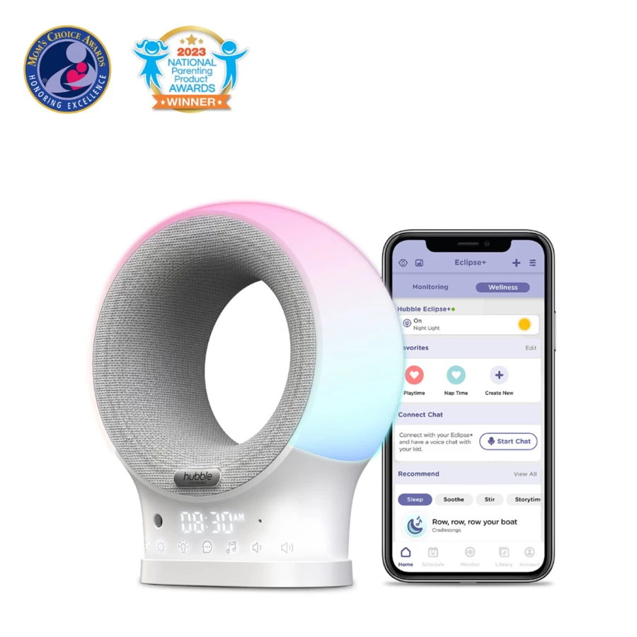 Hubble Connect Eclipse+ Smart Home Security Camera with Advanced Features