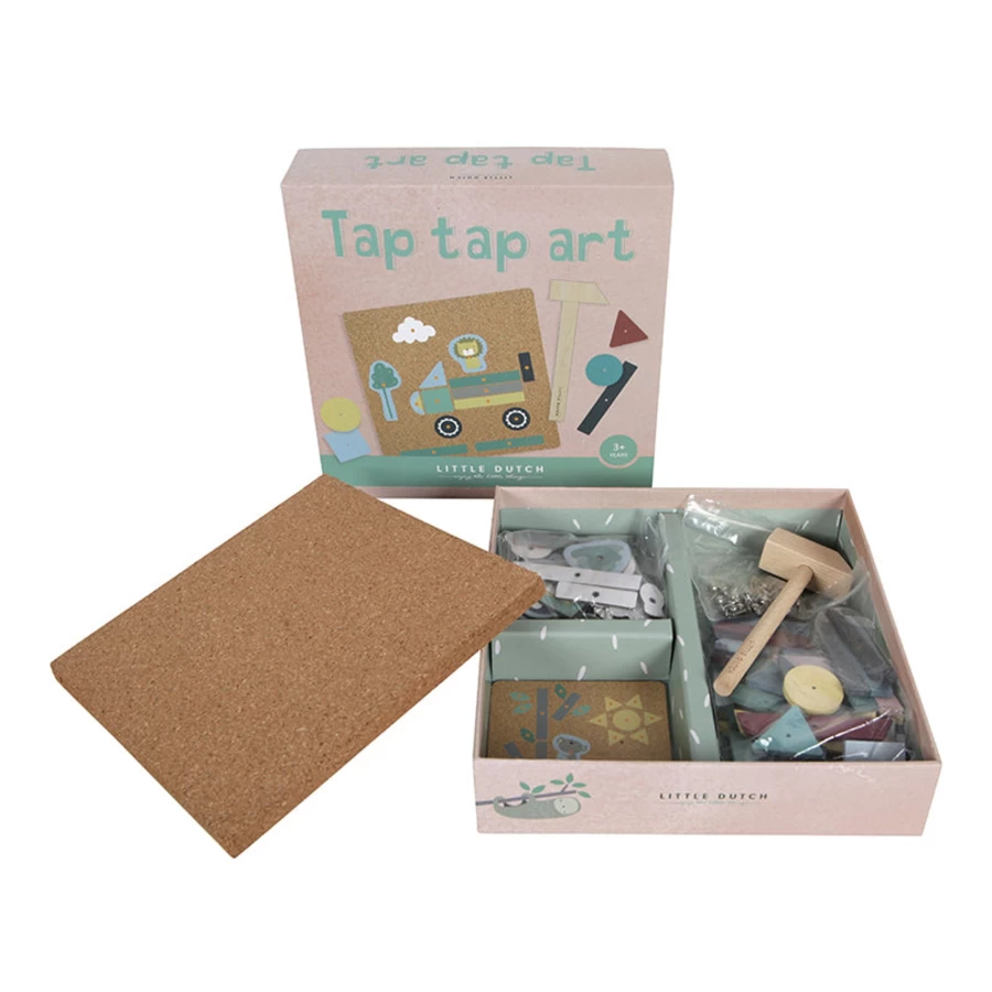 Little Dutch Wooden Tap Hammer - Premium Kids Toy for Early Learning & Development