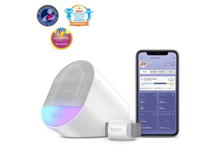 Hubble Connect Guardian+ - Advanced Smart Monitoring Device for Home Security