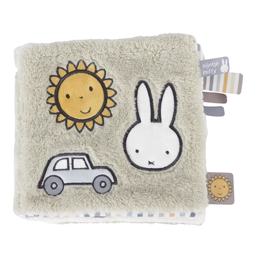 Little Dutch Miffy Fluffy Activity Book for Kids - Soft & Interactive Learning Fun