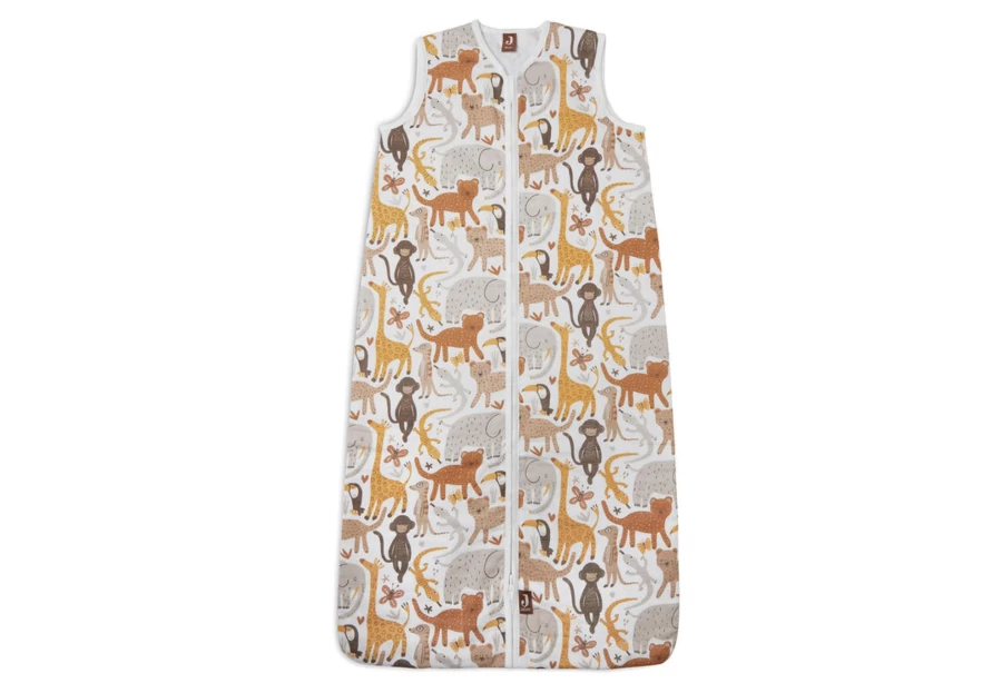 Jollein Baby Sleeping Bag Muslin 90cm - Soft & Breathable for Safe & Comfortable Sleep