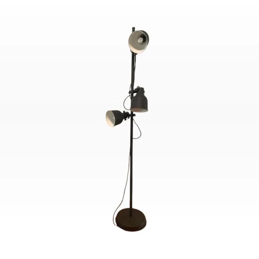 Ikea Hektar 3-Spot Adjustable Floor Lamp for Modern Lighting