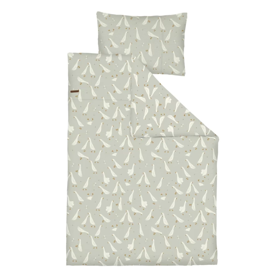 Little Dutch 100% Cotton Duvet Cover Set for Kids - 100 x 140cm - Premium Quality & Stylish Design