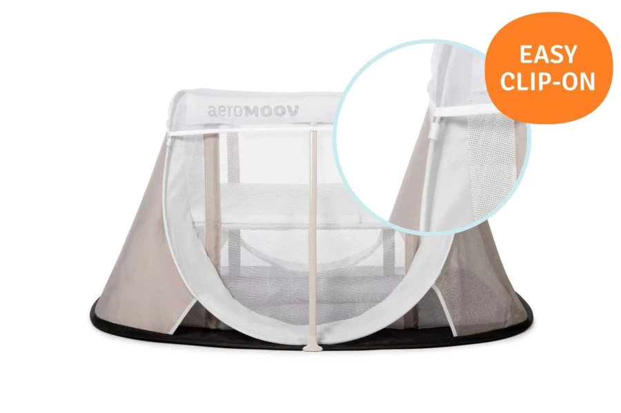AeroMoov Mosquito Net for Bed - Premium Insect Protection, Breathable Mesh, Easy Setup, Travel-Friendly
