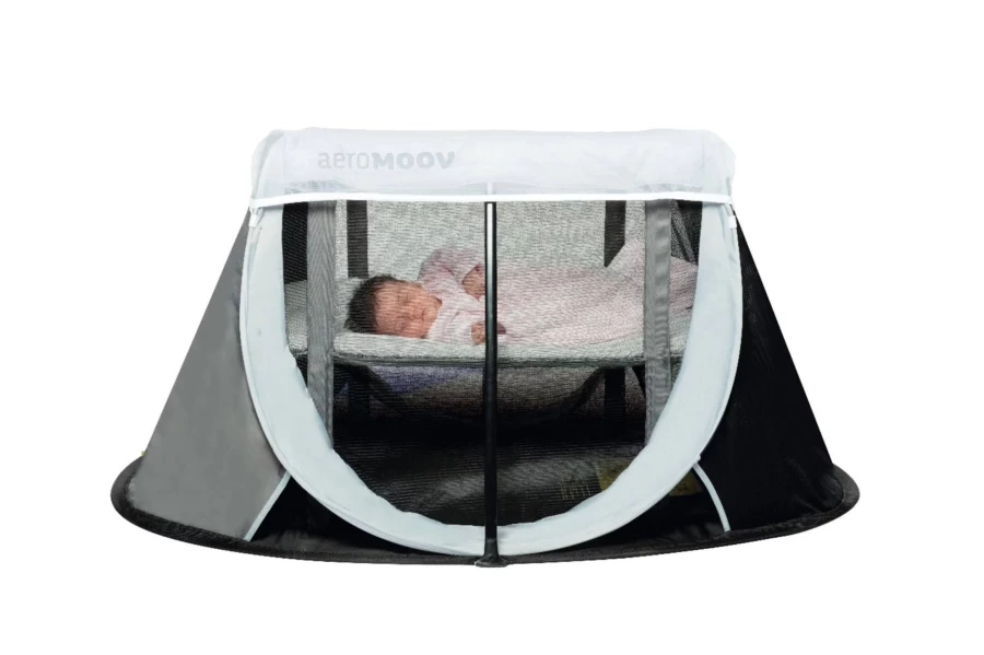 AeroMoov Mosquito Net for Bed - Premium Insect Protection, Breathable Mesh, Easy Setup, Travel-Friendly