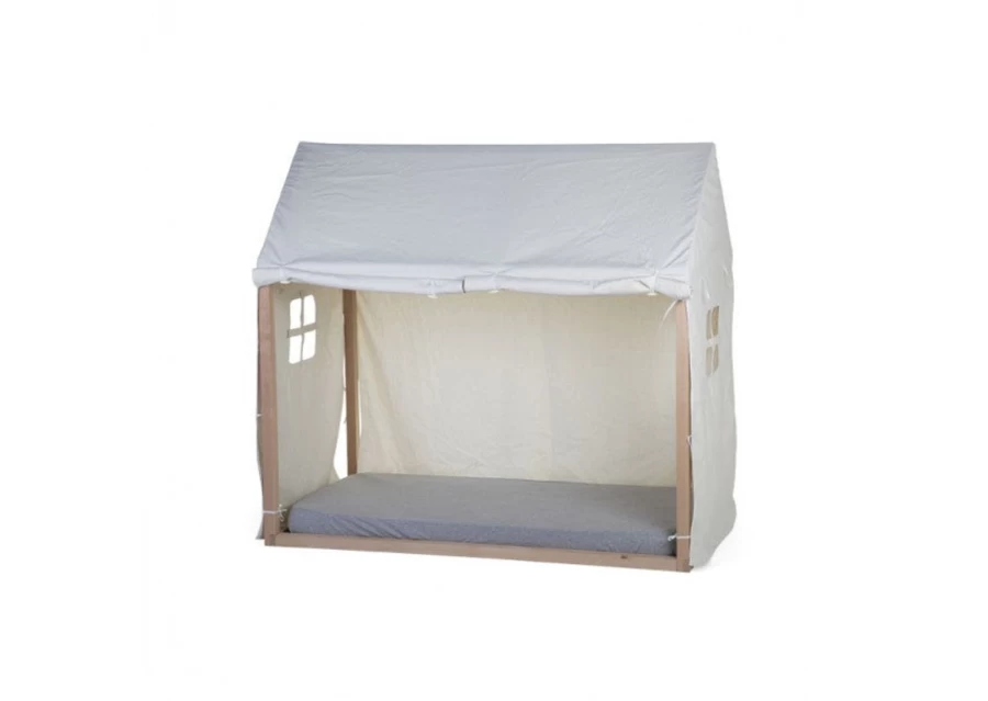 Childhome White Bed Frame House Cover for Kids - 70 X 140 cm, Stylish & Durable Design
