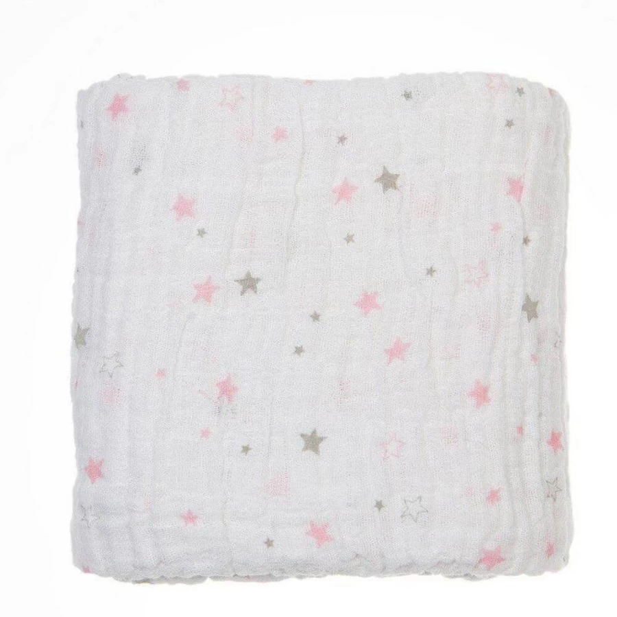Baby Sense Muslin Burp Cloths - Soft Absorbent Bibs for Newborns & Infants