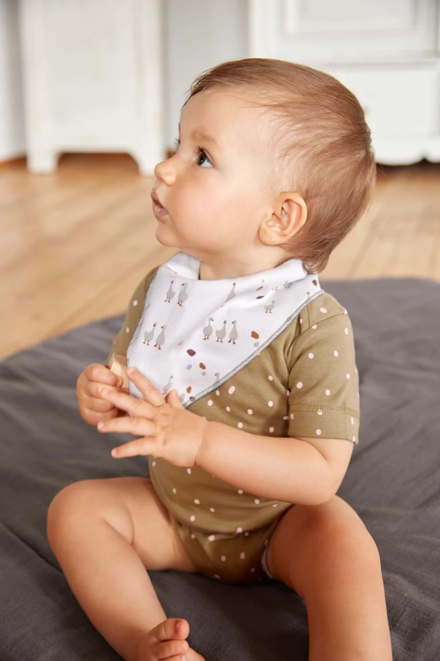 Lässig Bandana Bib Set - 2-Piece Baby Drool Bibs for Stylish & Practical Use