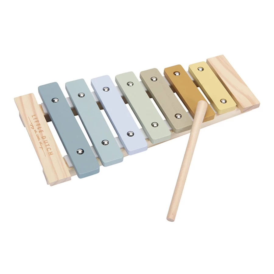 Little Dutch Wooden Xylophone – Premium Quality Musical Toy for Kids