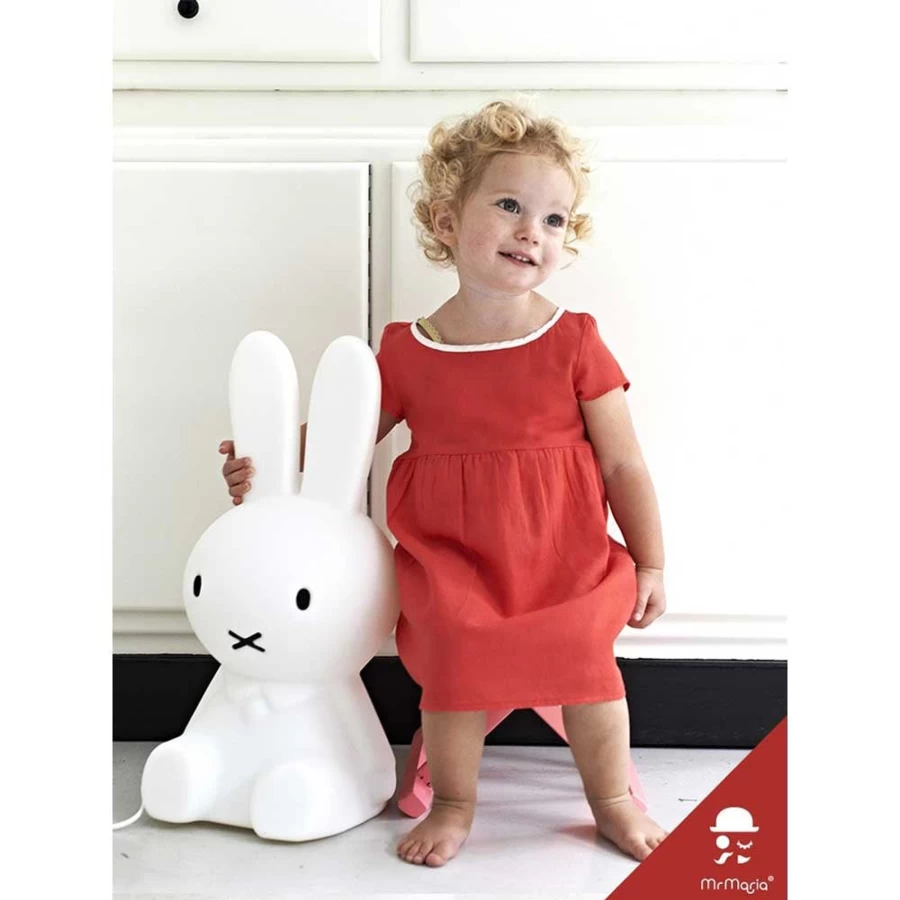 Miffy LED Star Light Night Lamp for Kids – Cute Bunny Nursery Decor