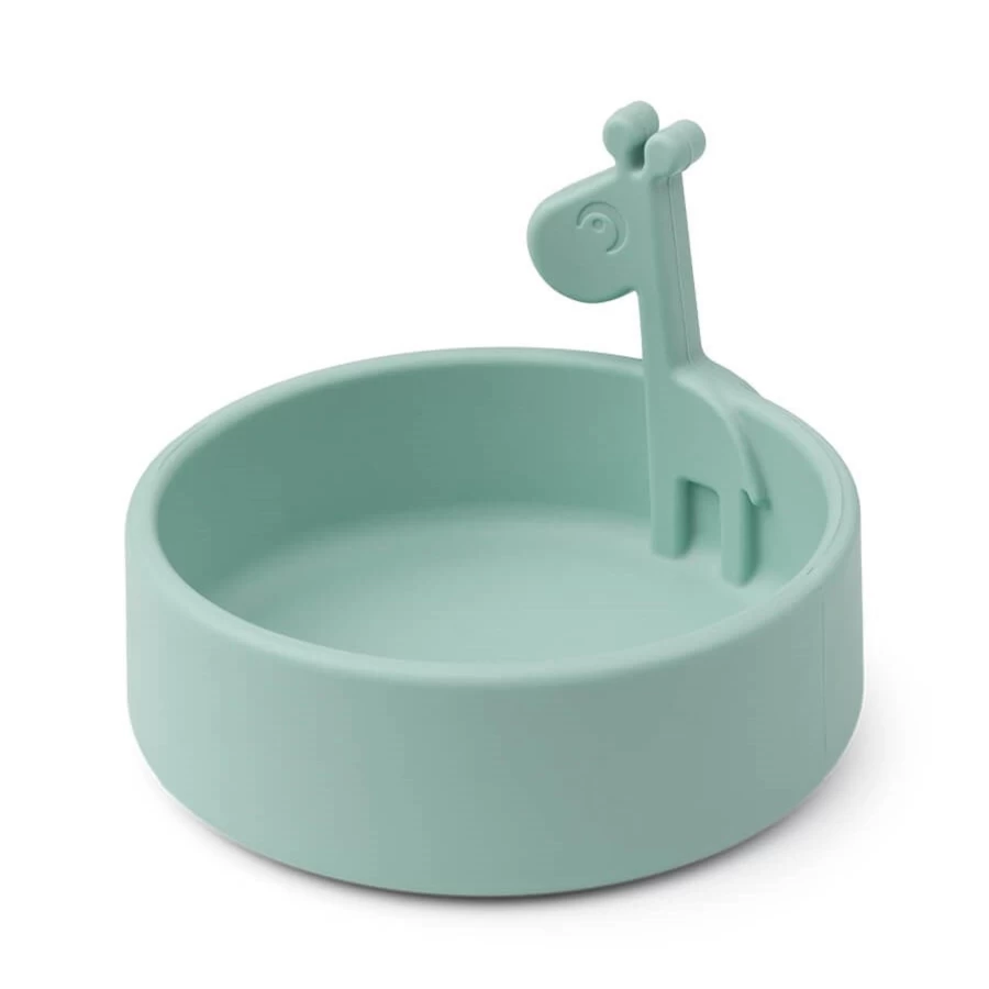 Done by Deer Peekaboo Bowl Raffi - Interactive Baby Feeding Bowl with Lid