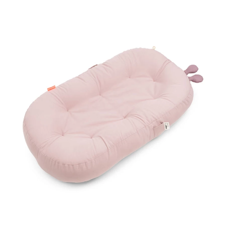 Done by Deer Cozy Lounger & Activity Arch - Premium Baby Play Gym and Relaxation Mat
