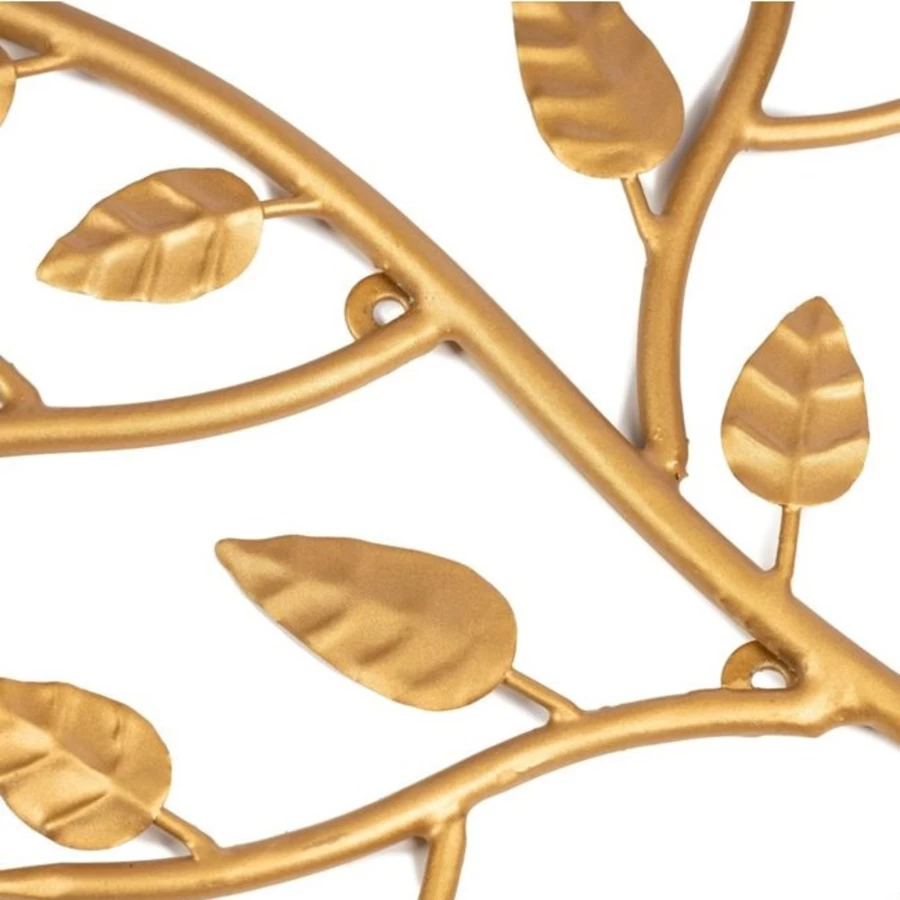 Kids Depot Gold Flower Wall Hooks - Decorative Britte Hooks for Home Organization