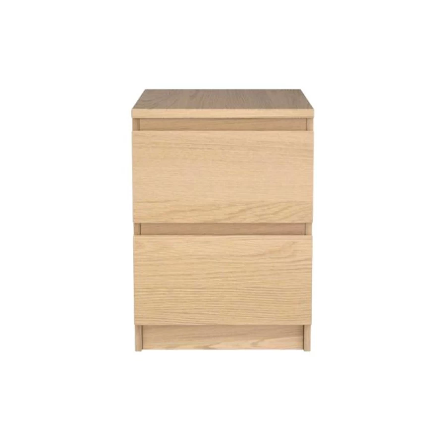 IKEA Malm 2-Drawer Chest - Stylish & Compact Bedroom Storage Pedestal