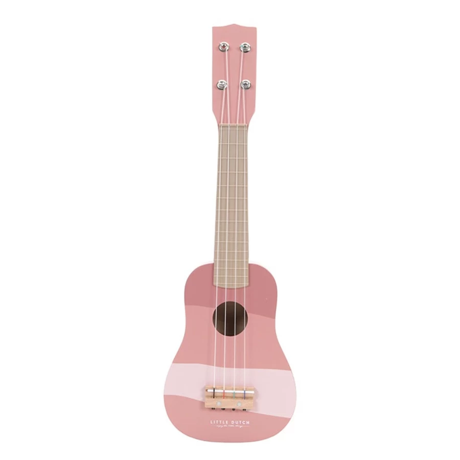 Little Dutch Wooden Toy Guitar for Kids - Premium Quality Musical Instrument
