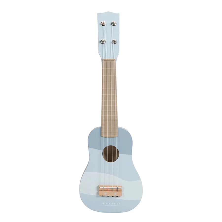 Little Dutch Wooden Toy Guitar for Kids - Premium Quality Musical Instrument