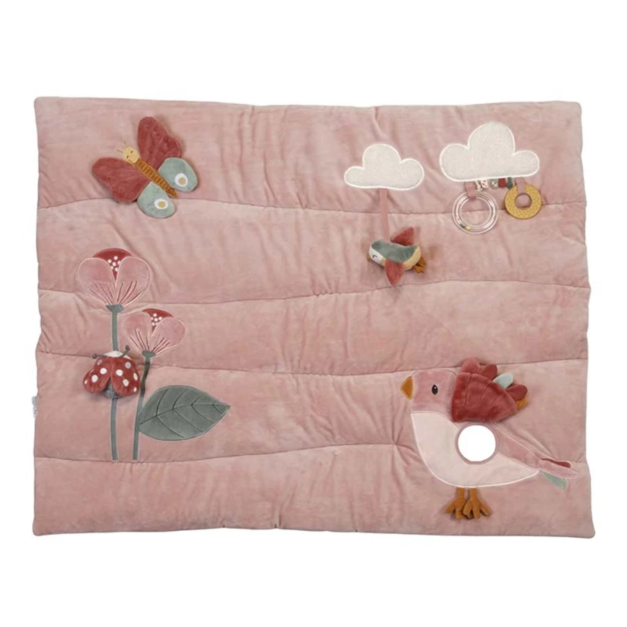 Little Dutch Playmat with Flowers and Butterflies Design for Kids Playroom