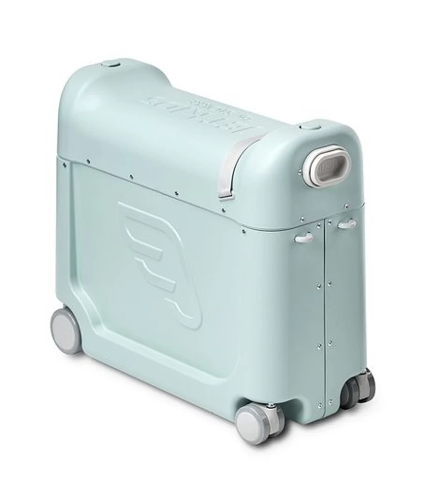 Stokke JetKids BedBox for Kids - Portable Travel Bed with Sleeping Kit for Airplane and Car Rides