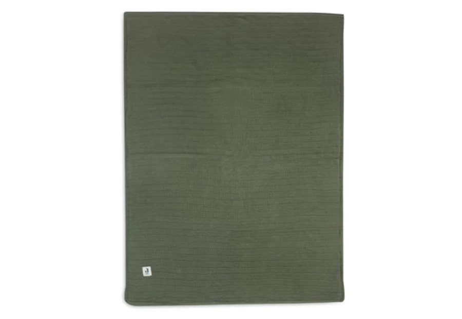 Jollein Soft Knit Velvet Blanket 75x100 cm - Luxurious Cozy Throw for Bed & Couch