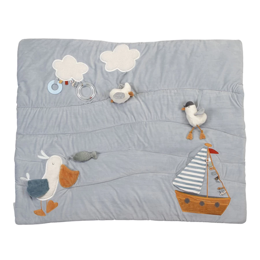 Little Dutch Sailors Bay Play Mat - Premium Baby Playmat for Safe & Fun Floor Time