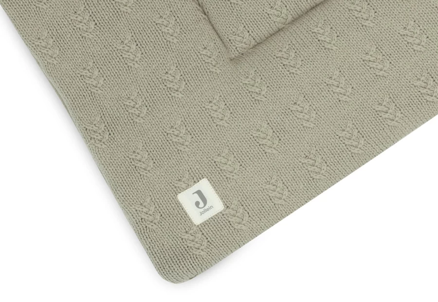 Jollein Play Mat 75x95cm Soft Grain Knit for Kids Playroom and Nursery Floor