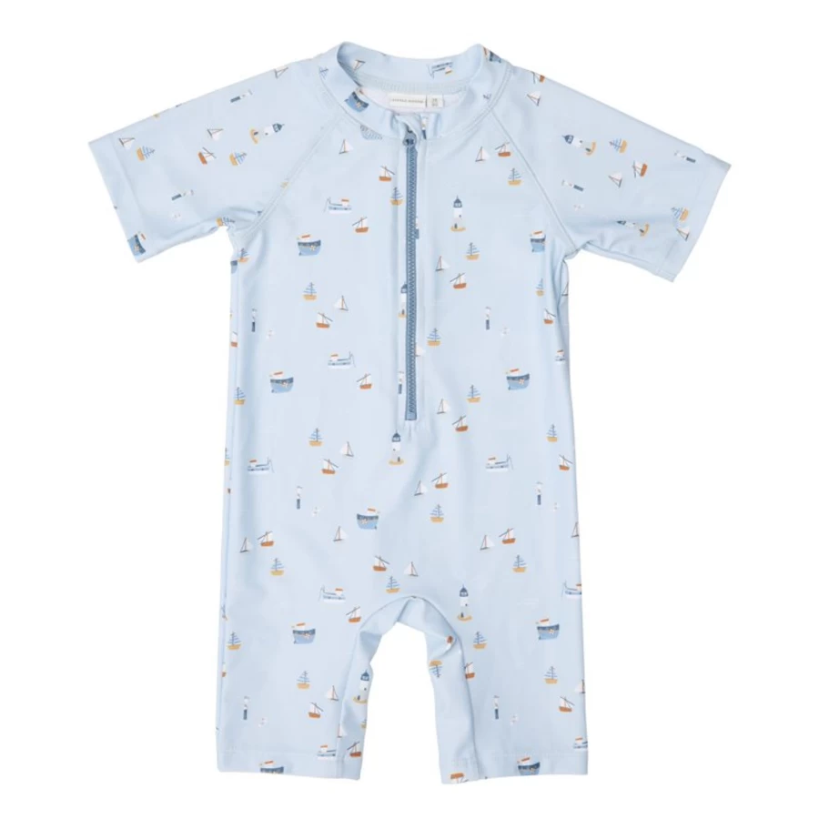 Little Dutch Child's Swimsuit - Sailors Bay Design for Ages 62-68