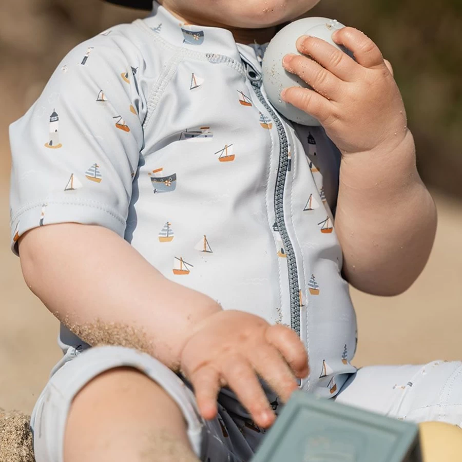 Little Dutch Child's Swimsuit - Sailors Bay Design for Ages 62-68