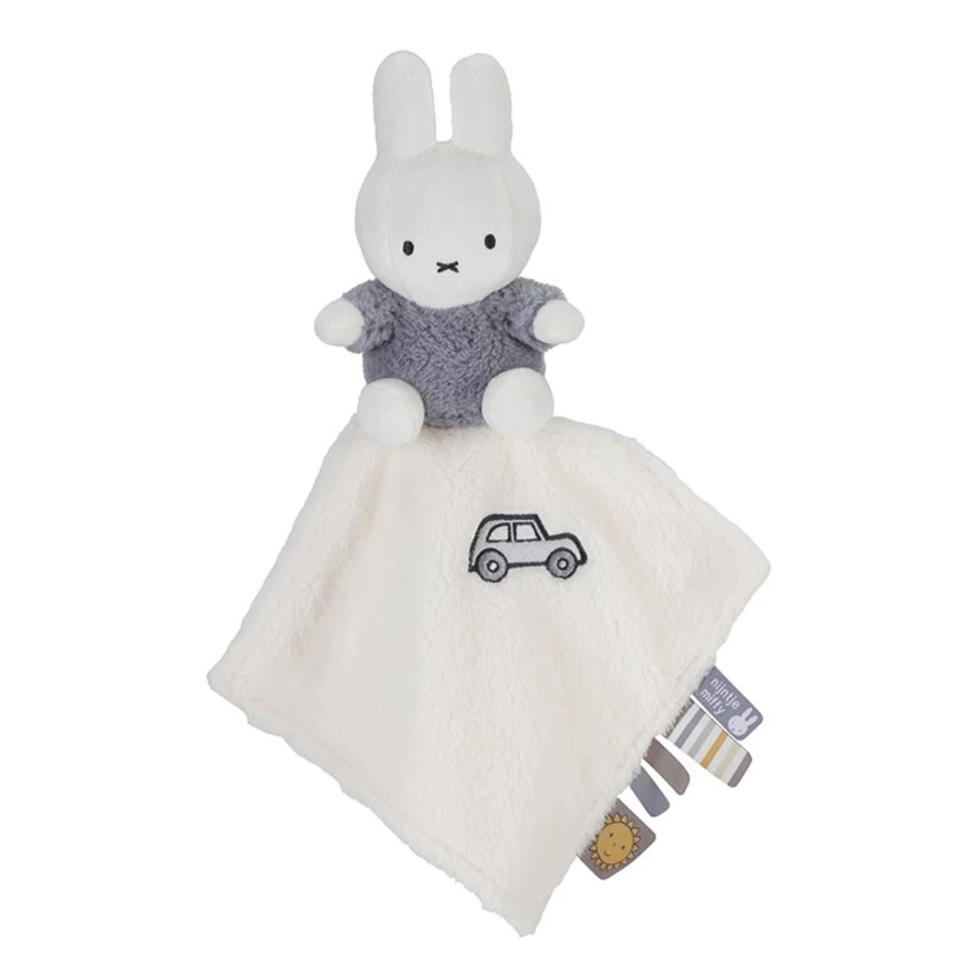 Little Dutch Miffy Soft Cuddle Cloth - Fluffy Plush Blanket for Babies