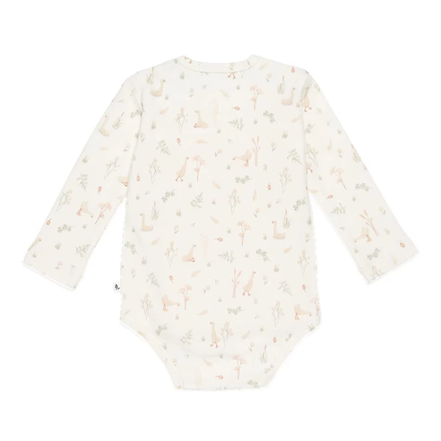 Little Dutch Olive Long Sleeve Romper for Child - Size 74/80