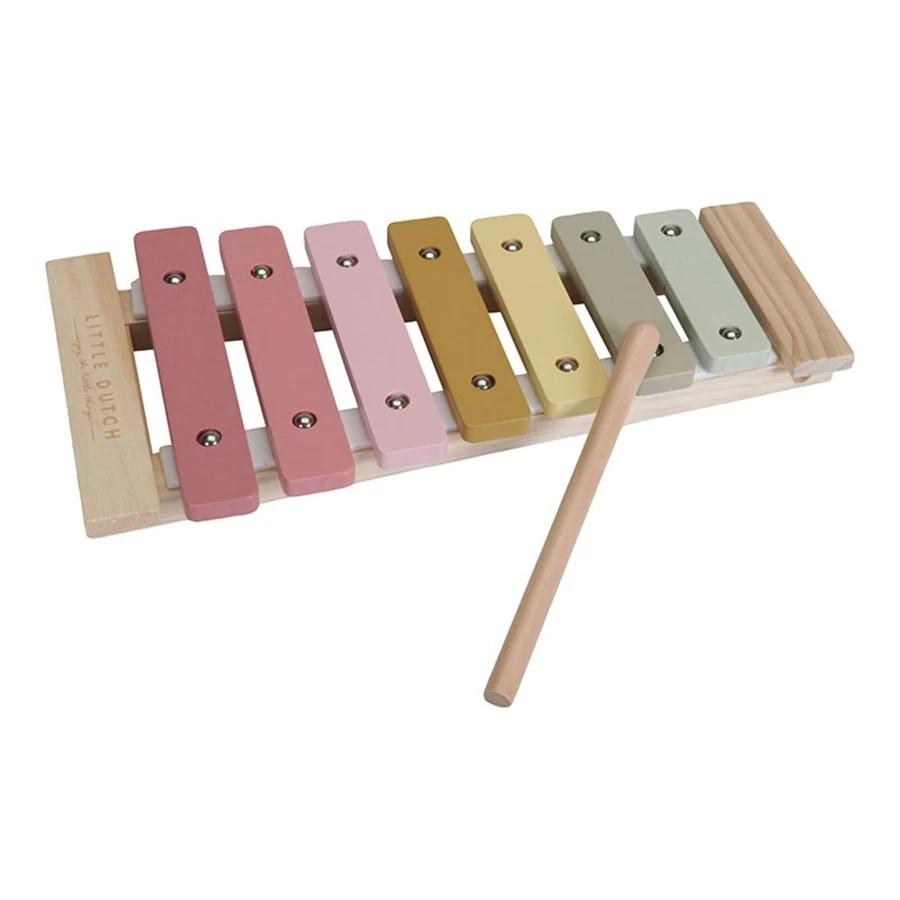 Little Dutch Wooden Xylophone - Premium Handcrafted Musical Toy for Kids