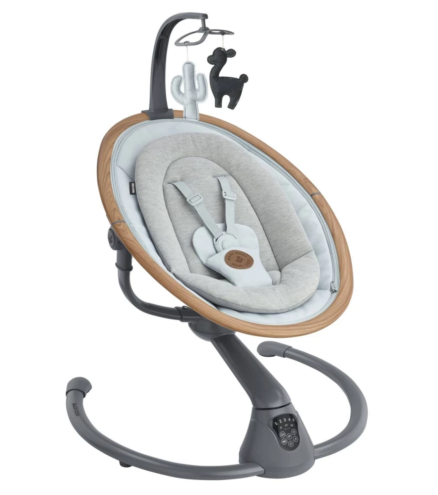 Maxi Cosi Cassia Swing - Premium Baby Swing with Comfortable Seat & Soothing Motion