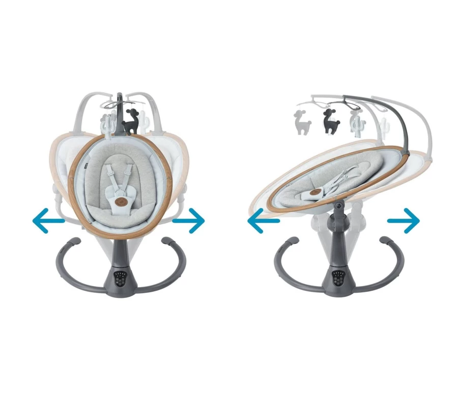 Maxi Cosi Cassia Swing - Premium Baby Swing with Comfortable Seat & Soothing Motion